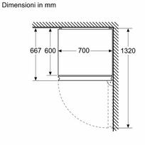 bosch saldytuvas - Bosch KGN497LDF - 6 nuotrauka