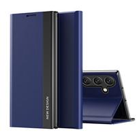 flip telefonai - Sleep Case Pro Samsung Galaxy S24 FE Case with Flip and Stand - Blue - 1 nuotrauka