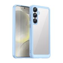 galaxy s25 plus blue - Outer Space Case with Gel Frame for Samsung Galaxy S25+ - Blue - 1 nuotrauka