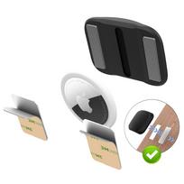 airtag deklas - Magnetic case for AirTag - black - 4 nuotrauka