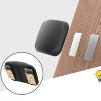 airtag deklas - Magnetic case for AirTag - black - 6 nuotrauka