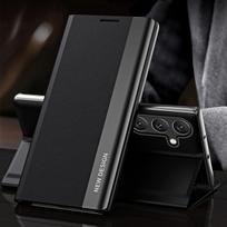 samsung galaxy s24 fe deklas - Sleep Case Pro Samsung Galaxy S24 FE Case with Flip and Stand - Black - 2 nuotrauka