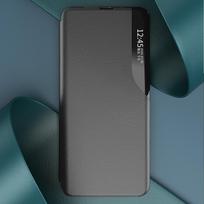 flip telefonai - Eco Leather View Case for Samsung Galaxy S24 FE with Flip and Stand - Black - 3 nuotrauka