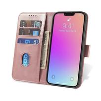 flip telefonai - Magnet Case with Flip for Samsung Galaxy S25 Ultra - Pink - 2 nuotrauka