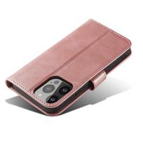 flip telefonai - Magnet Case with Flip for Samsung Galaxy S25 Ultra - Pink - 4 nuotrauka