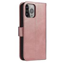 flip telefonai - Magnet Case with Flip for Samsung Galaxy S25 Ultra - Pink - 5 nuotrauka