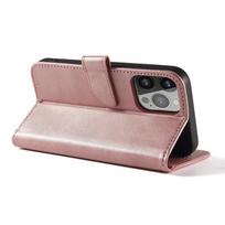flip telefonai - Magnet Case with Flip for Samsung Galaxy S25 Ultra - Pink - 6 nuotrauka