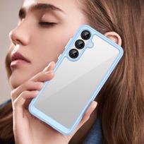 galaxy s25 plus blue - Outer Space Case with Gel Frame for Samsung Galaxy S25+ - Blue - 3 nuotrauka