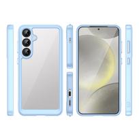 galaxy s25 plus blue - Outer Space Case with Gel Frame for Samsung Galaxy S25+ - Blue - 7 nuotrauka