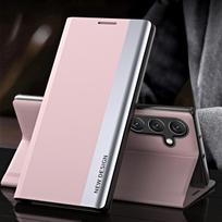 flip telefonai - Sleep Case Pro Samsung Galaxy S25+ Case with Flip and Stand - Pink - 2 nuotrauka