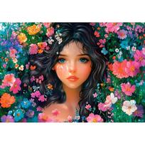 puzzle castorland - Castorland Summer Girl 105458, 1000 det. - 2 nuotrauka