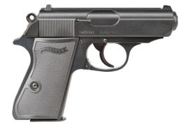 spyruokliniai pistoletai - ASG Walther PPK/S 6 mm Spring Juodas (Black) - 4 nuotrauka