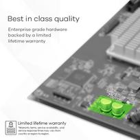 switch 8 port gigabit - ZYXEL GS1915-8, 8-PORT GBE SMART SWITCH, HYBRID MODE, STANDALONE OR NEBULAFLEX CLOUD, DESKTOP, FANLESS | GS1915-8-EU0101F - 6 nuotrauka