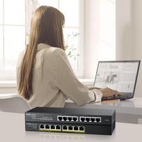 switch 8 port gigabit - ZYXEL GS1915-8, 8-PORT GBE SMART SWITCH, HYBRID MODE, STANDALONE OR NEBULAFLEX CLOUD, DESKTOP, FANLESS | GS1915-8-EU0101F - 8 nuotrauka