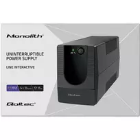 220 ups - QOLTEC 53773 UPS 850VA 480W - 4 nuotrauka
