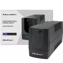 220 ups - QOLTEC 53773 UPS 850VA 480W - 7 nuotrauka