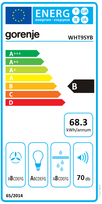 led gartraukis - Gorenje WHT9SYB - 2 nuotrauka