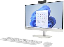 stacionarus kompiuteriai - HP All-in-One 24-cr0312nw ,  AMD Ryzen 5 7520U ,  16GB DDR5 ,  512GB SSD ,  23.8" FHD IPS ,  Baltas (White) - 14 nuotrauka