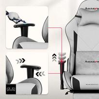 gaming chair - Huzaro Force 5.7, pilka (Gray) - 7 nuotrauka