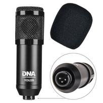 tripodas - DNA Professional YOU2B Mikrofono Komplektas su Garso Sąsaja ir Trikojų (Juodas - Black) - 3 nuotrauka