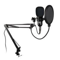 tripodas - DNA Professional YOU2B Mikrofono Komplektas su Garso Sąsaja ir Trikojų (Juodas - Black) - 6 nuotrauka