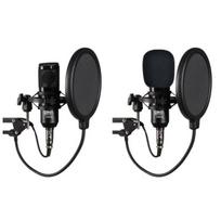 tripodas - DNA Professional YOU2B Mikrofono Komplektas su Garso Sąsaja ir Trikojų (Juodas - Black) - 7 nuotrauka