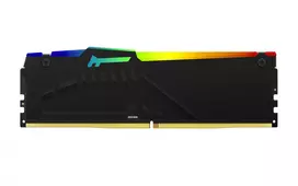 ram 8gb ddr5 - Kingston Fury Beast RGB, DDR5, 8 GB, 6000 MHz, CL30, Juodas (Black) - 7 nuotrauka