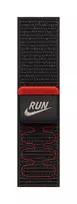 apple watch 46 mm - Apple Nike Sport Loop, 46 mm, juodas - Dirželis - 2 nuotrauka