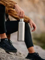 equa gertuve - Nerūdijančio plieno gertuvė EQUA TIMELESS STEEL, 600 ml - 4 nuotrauka