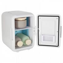 automobiliniai saldytuvai - Home4You Mini Šaldytuvas 4L Baltas (White) - 5 nuotrauka