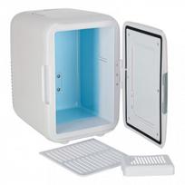 automobiliniai saldytuvai - Home4You Mini Šaldytuvas 4L Baltas (White) - 9 nuotrauka