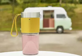 blenderis kokteiline - Tefal BL1C0230 LightMix On the Go Geltona (Yellow) - 6 nuotrauka