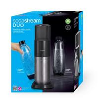 gazuoti gerimai -  SodaStream DUO, juodas + buteliukas SodaStream, 1l, Metalinis + Schwip Schwap Zero SodaStream sirupas, 440ml - 3 nuotrauka