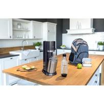 gazuoti gerimai -  SodaStream DUO, juodas + buteliukas SodaStream, 1l, Metalinis + Schwip Schwap Zero SodaStream sirupas, 440ml - 6 nuotrauka