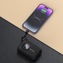 10000mah power bank - Dudao K14, 10000mAh, 22.5W, juodas (black) - 3 nuotrauka