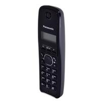 telefonas panasonic kx - Panasonic KX-TG1611PDH Black - 2 nuotrauka
