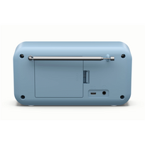 bluetooth radio - Sharp DR-P420(BL) Mėlyna (Blue) Nešiojama Skaitmeninė Radijo Kolonėlė - 4 nuotrauka