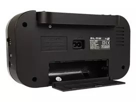 nesiojamas radijas - Blow RA6 Juodas (Black) Nešiojamas analoginis AM/FM radijas - 3 nuotrauka