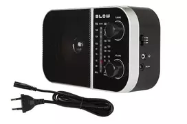 nesiojamas radijas - Blow RA6 Juodas (Black) Nešiojamas analoginis AM/FM radijas - 4 nuotrauka