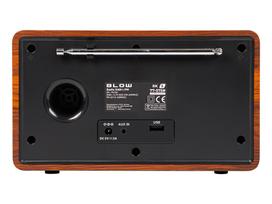 virtuves radijas - BLOW RK5 BT Juodas (Black) - 2 nuotrauka