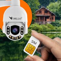 4g sim lauko kamera - Orllo goodcam z7 IP - 2 nuotrauka