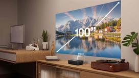 projektorius 1080p dlp - Optoma Photon Go PH31UST 650 ANSI, DLP 1080p Juodas (Black) - 2 nuotrauka