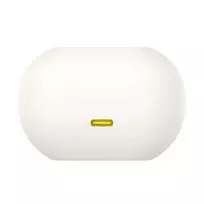 usb c ausines - Baseus Bass 15 Clip Open Ear White (Balta) - 4 nuotrauka