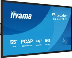 uhd 4k monitorius - IIYAMA T5529AS-B1AG 55", 4K UHD, Touch, Android, 24/7 - 3 nuotrauka