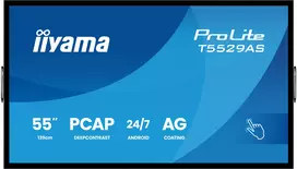 uhd 4k monitorius - IIYAMA T5529AS-B1AG 55", 4K UHD, Touch, Android, 24/7 - 6 nuotrauka
