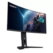 oled monitorius - Gigabyte MO34WQC EK1 34" OLED, WQHD, 175Hz, 0.03ms, Juodas (Black) - 8 nuotrauka