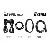 monitorius 27 coliu - Iiyama G-MASTER G2770HSU-B6 27", FHD, 180Hz, Juodas (Black) - 3 nuotrauka