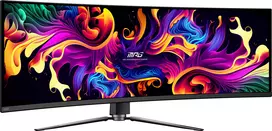 curved monitorius - MSI MPG 491CQP QD-OLED - 6 nuotrauka