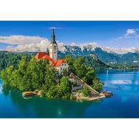 puzzle castorland - Castorland Bled Slovenia B-54114, 68 x 47 cm, 500 det. - 2 nuotrauka