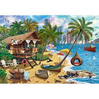 puzzle castorland - Castorland Summer in the City 105045, 1000 det. - 2 nuotrauka